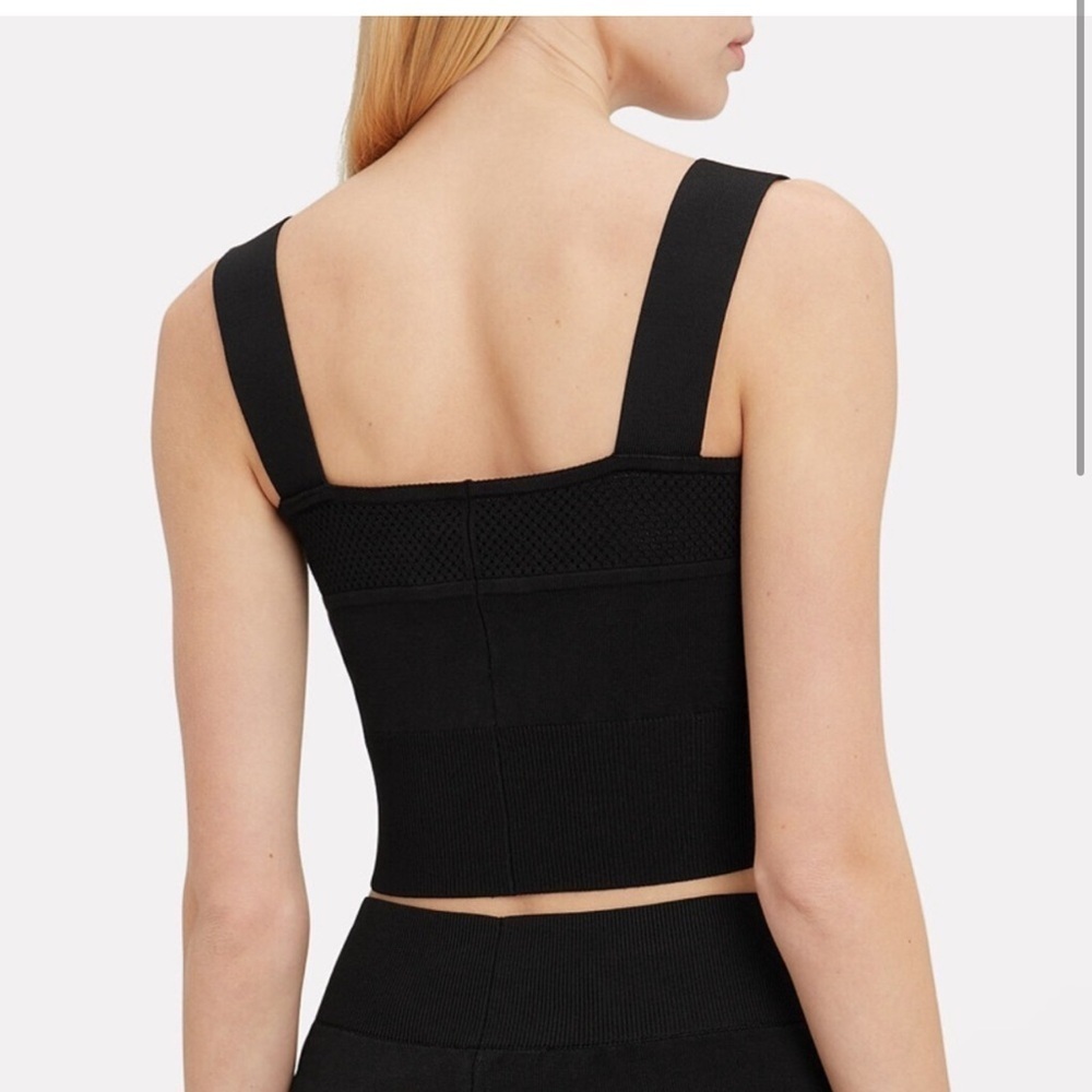 Fleur Du Mal Knit Bra Top Black - Picture 2 of 8
